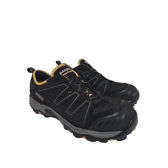 Dakota Other - Dakota Men's Low-Cut Aluminum Toe Composite Plate Safety Shoes 2302 Black 11W/L